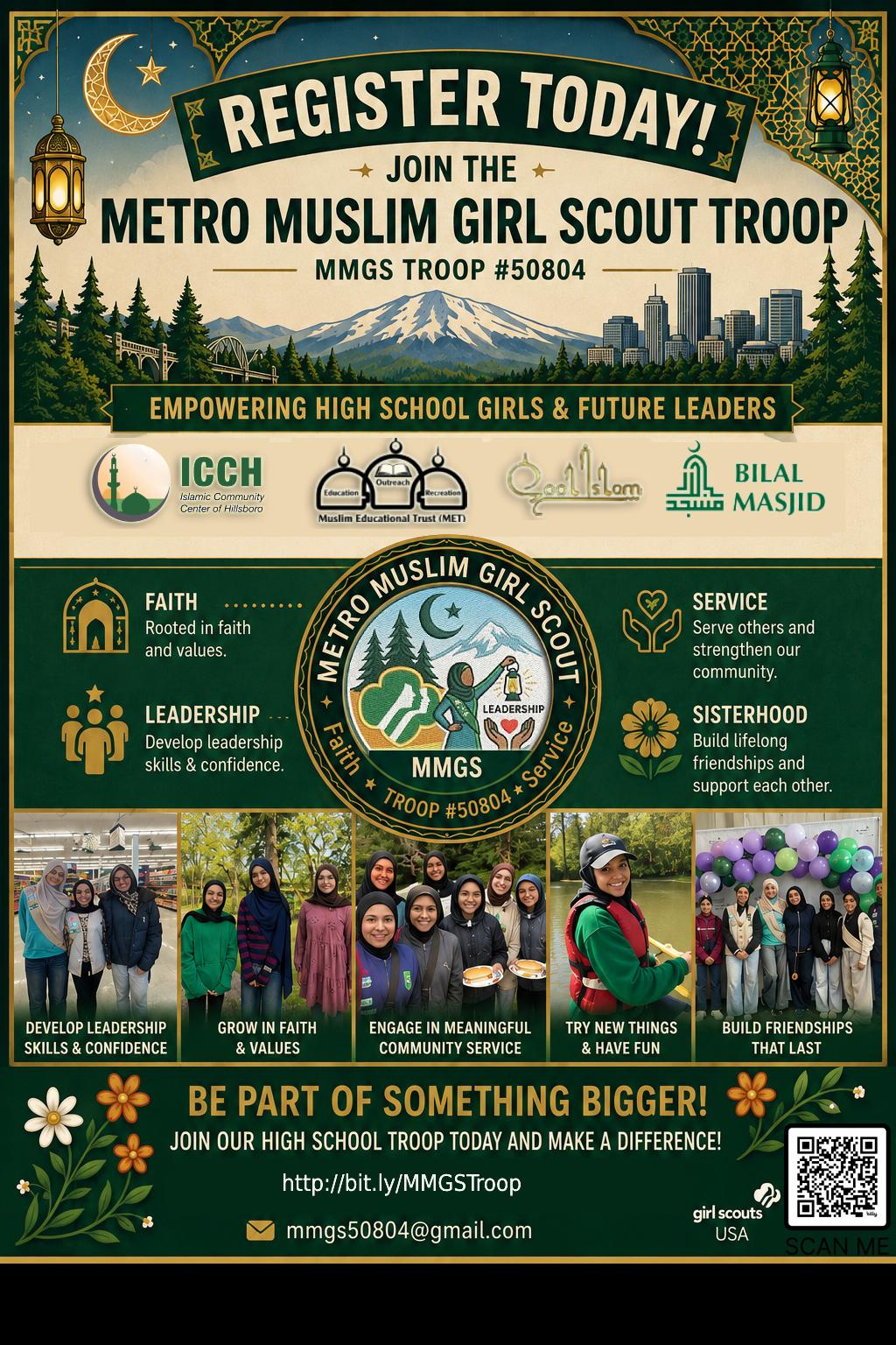 Metro Muslim Girl Scout Troop – MMGS Troop #50804