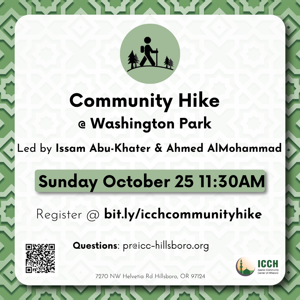 Community Hike @ Washington Park