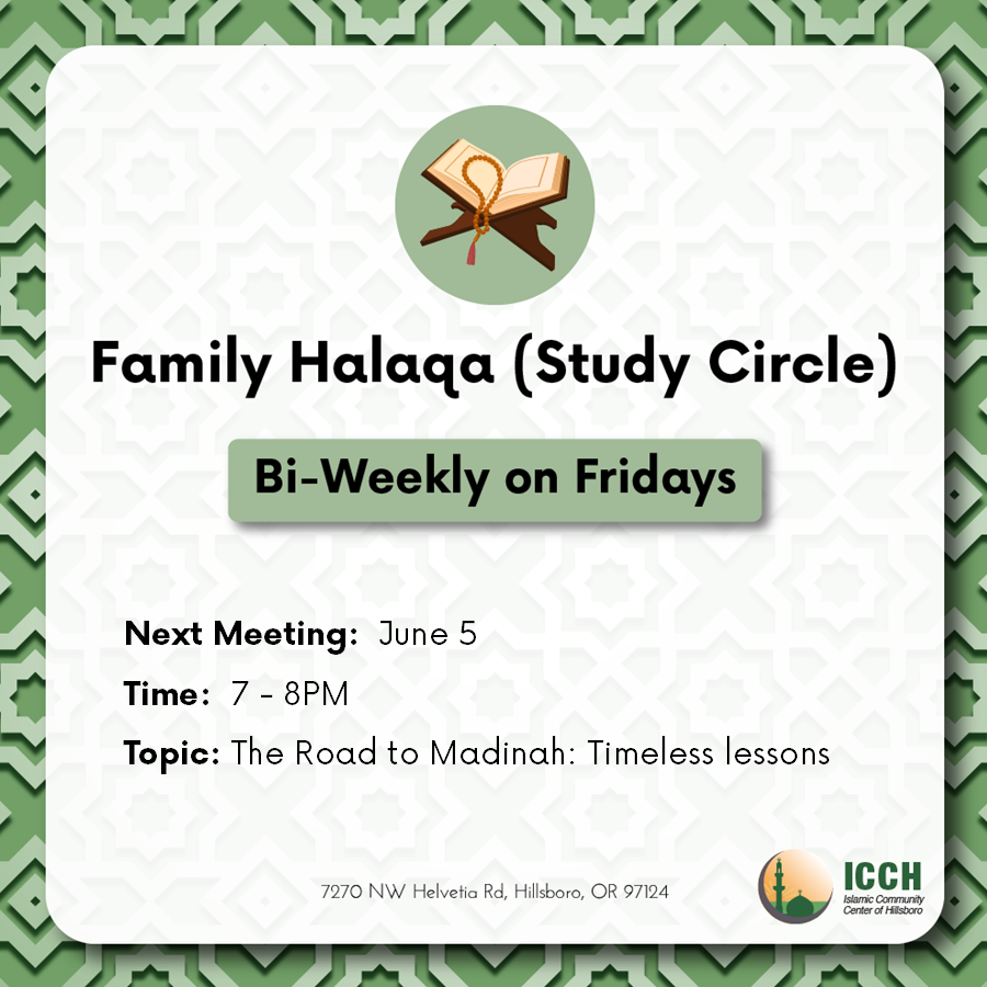 Family Halaqa (Study Circle)