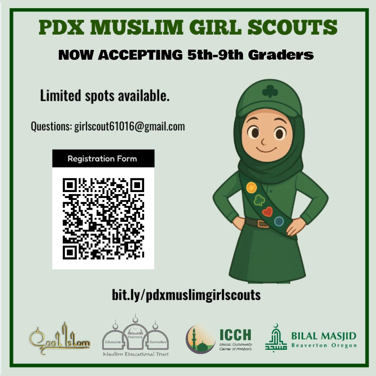 PDX Muslim Girl Scouts