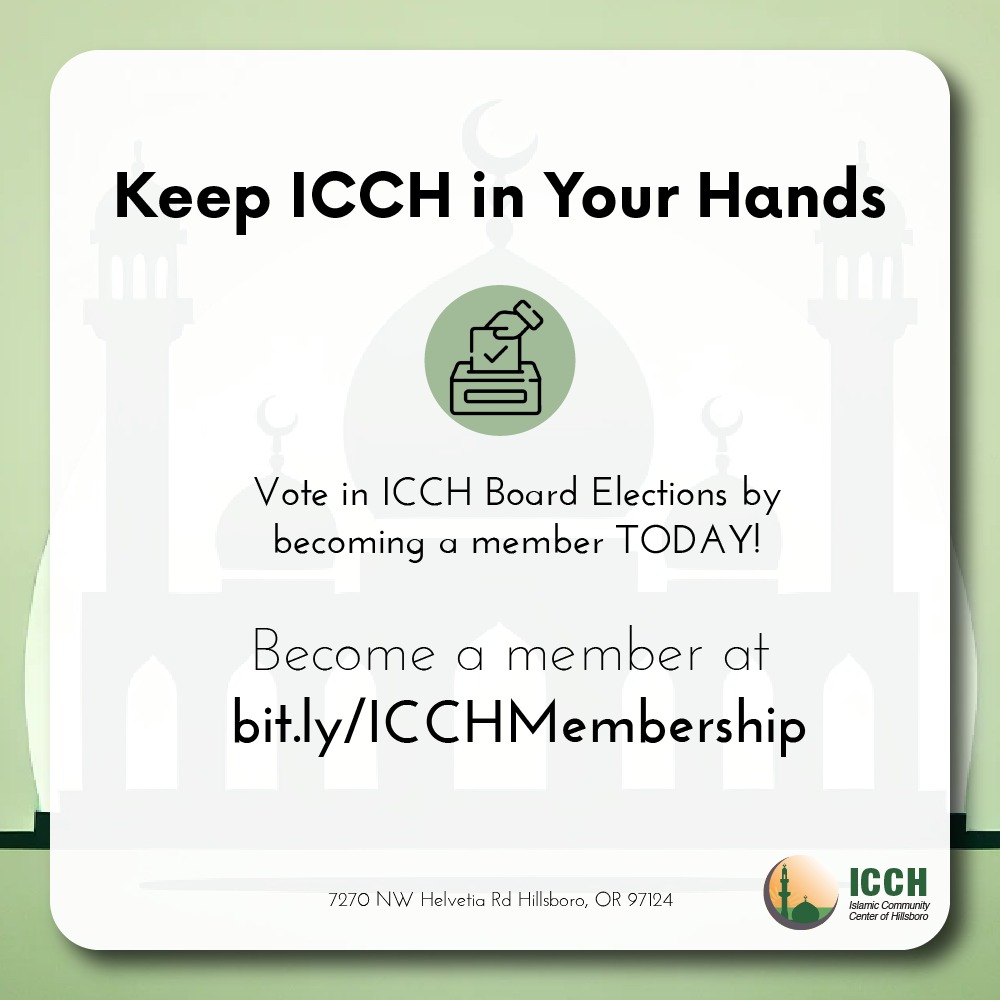 Keep ICCH in Your Hands – Membership & Board Elections