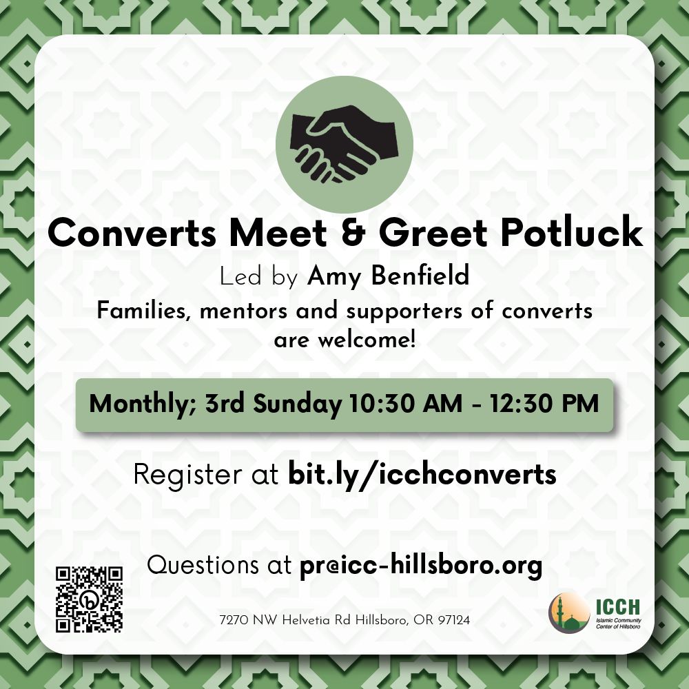 Converts Meet & Greet Potluck