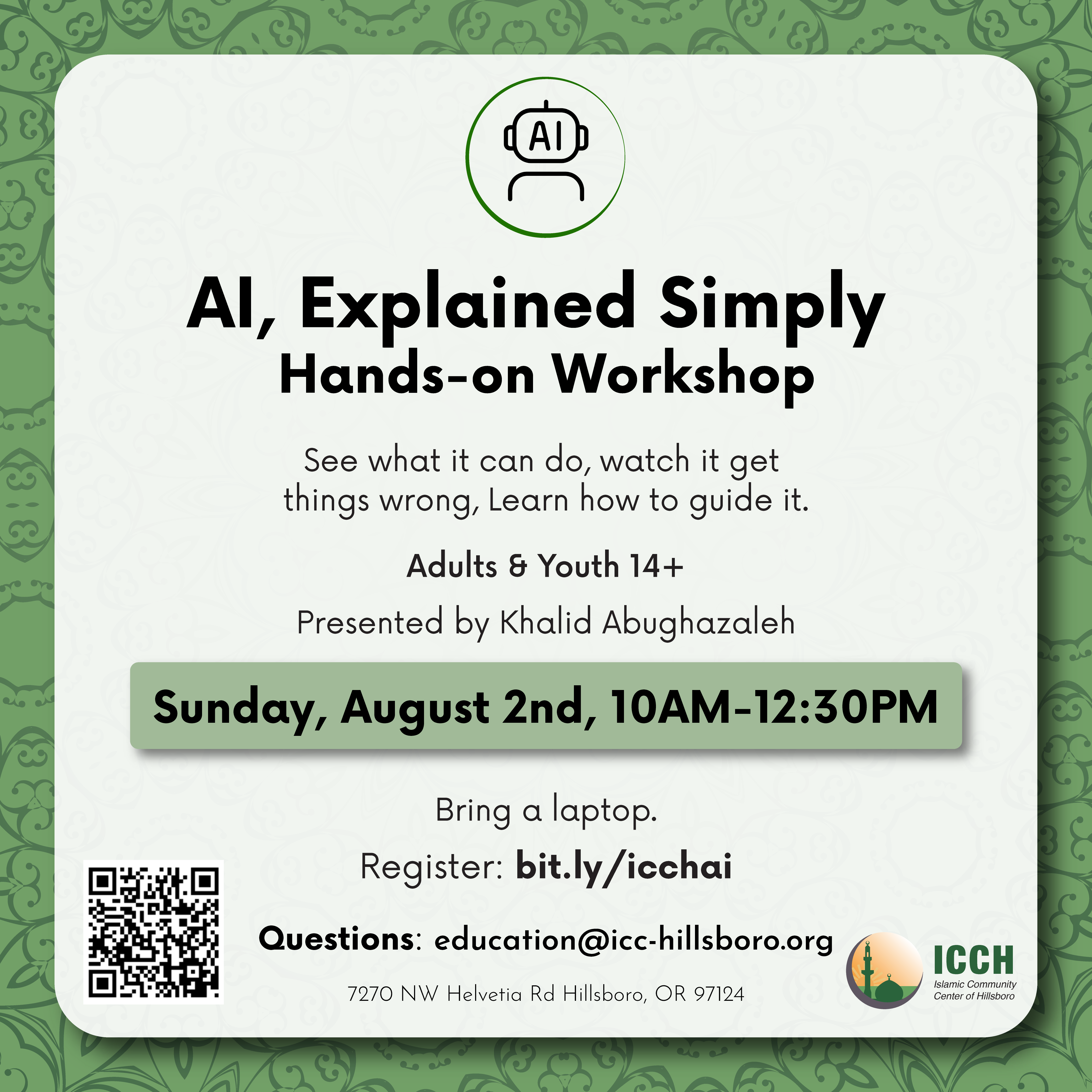 AI, Explained Simply – Hands-on Workshop