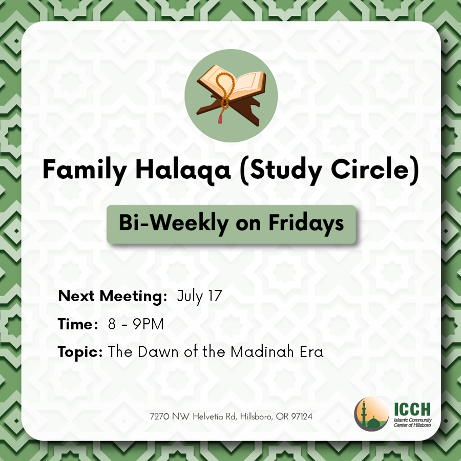Family Halaqa (Study Circle)