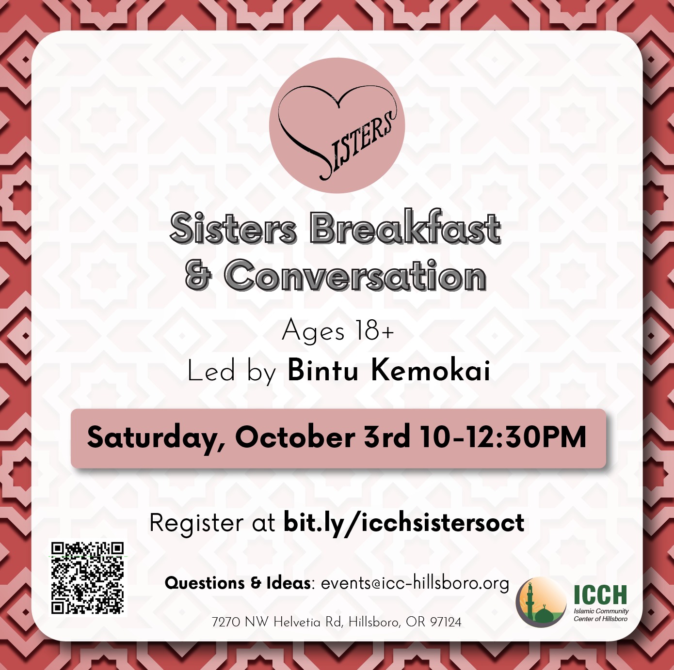 Sisters Breakfast & Conversation