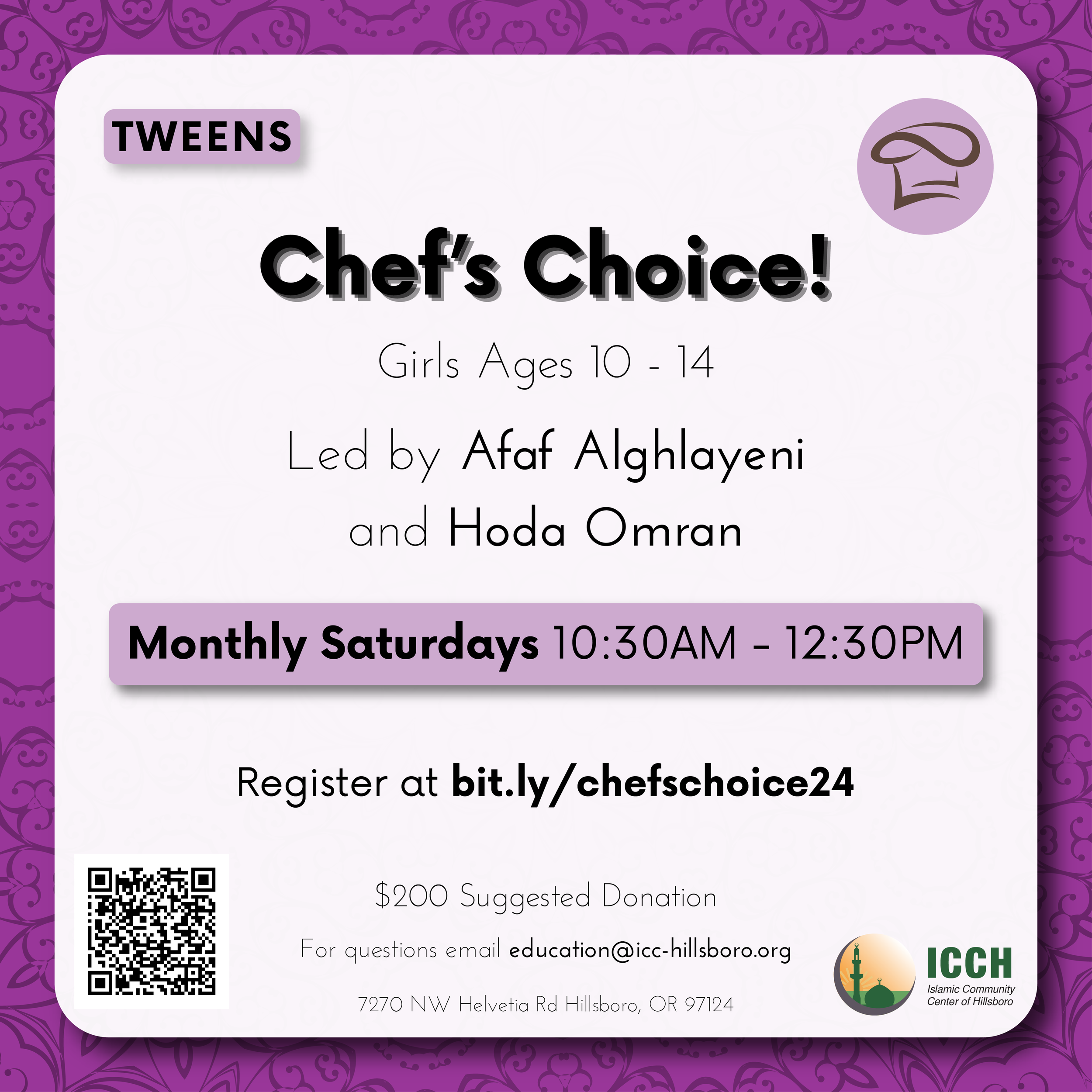 Past ICCH program flyer