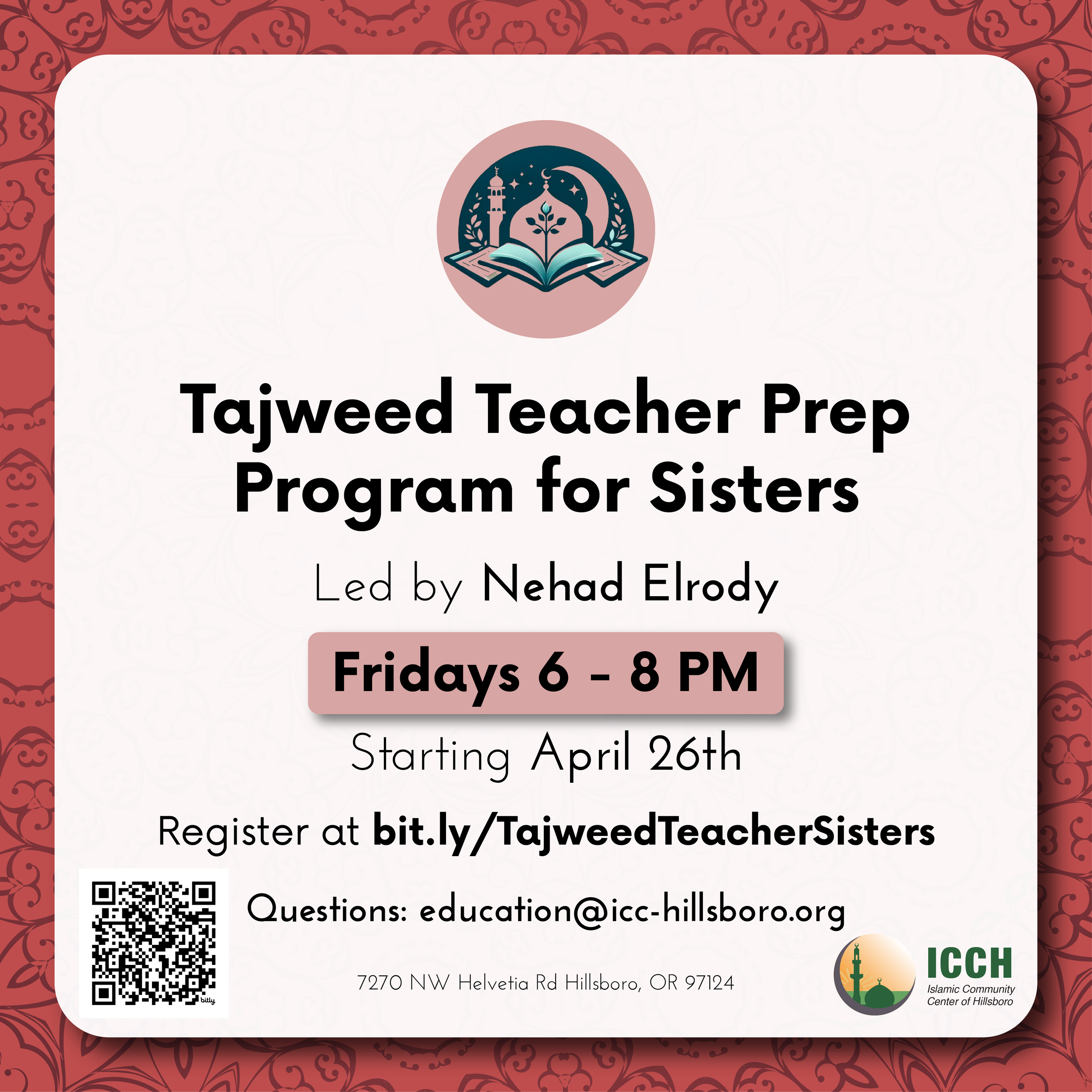 Past ICCH program flyer