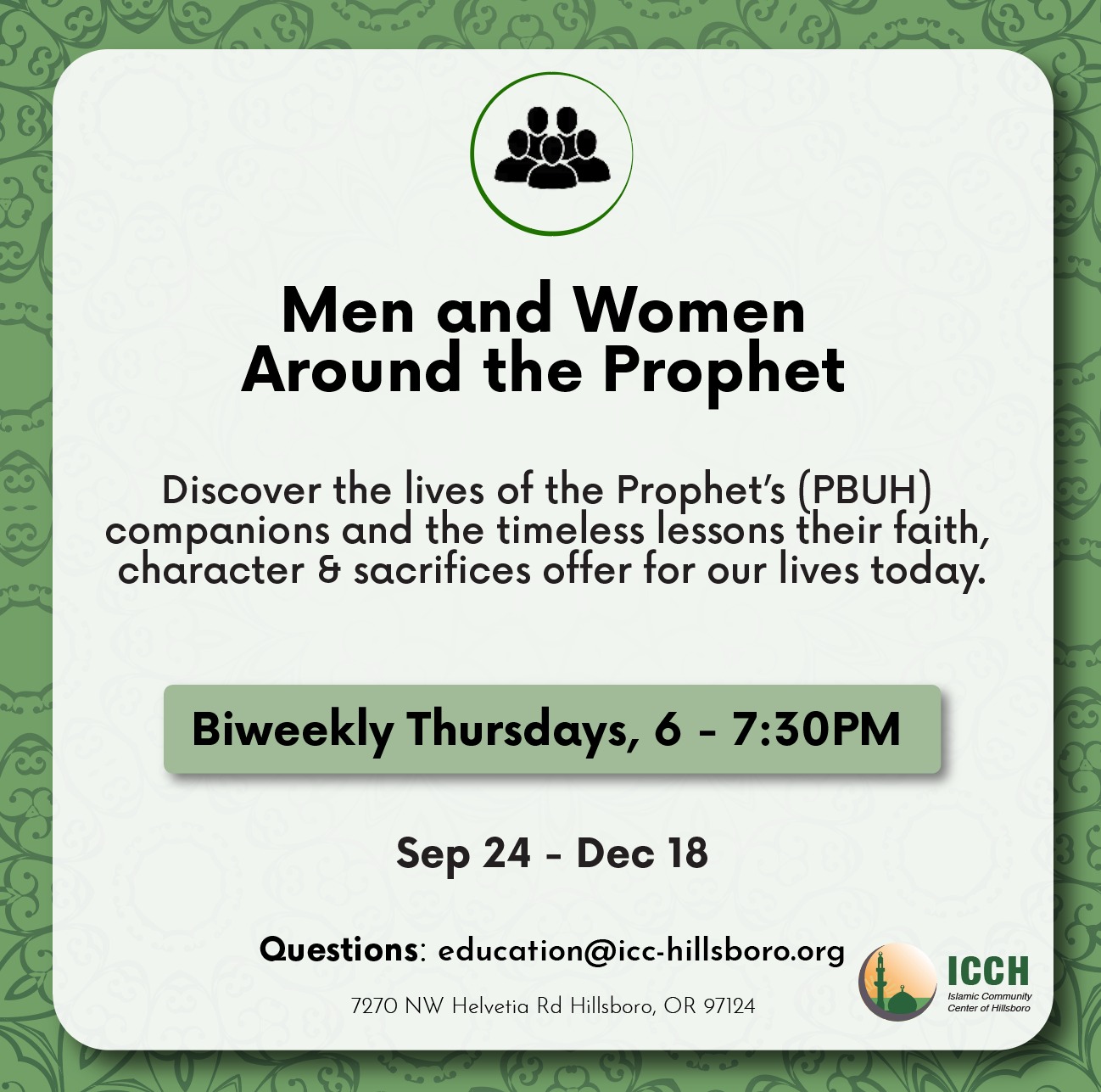 Men and Women Around the Prophet